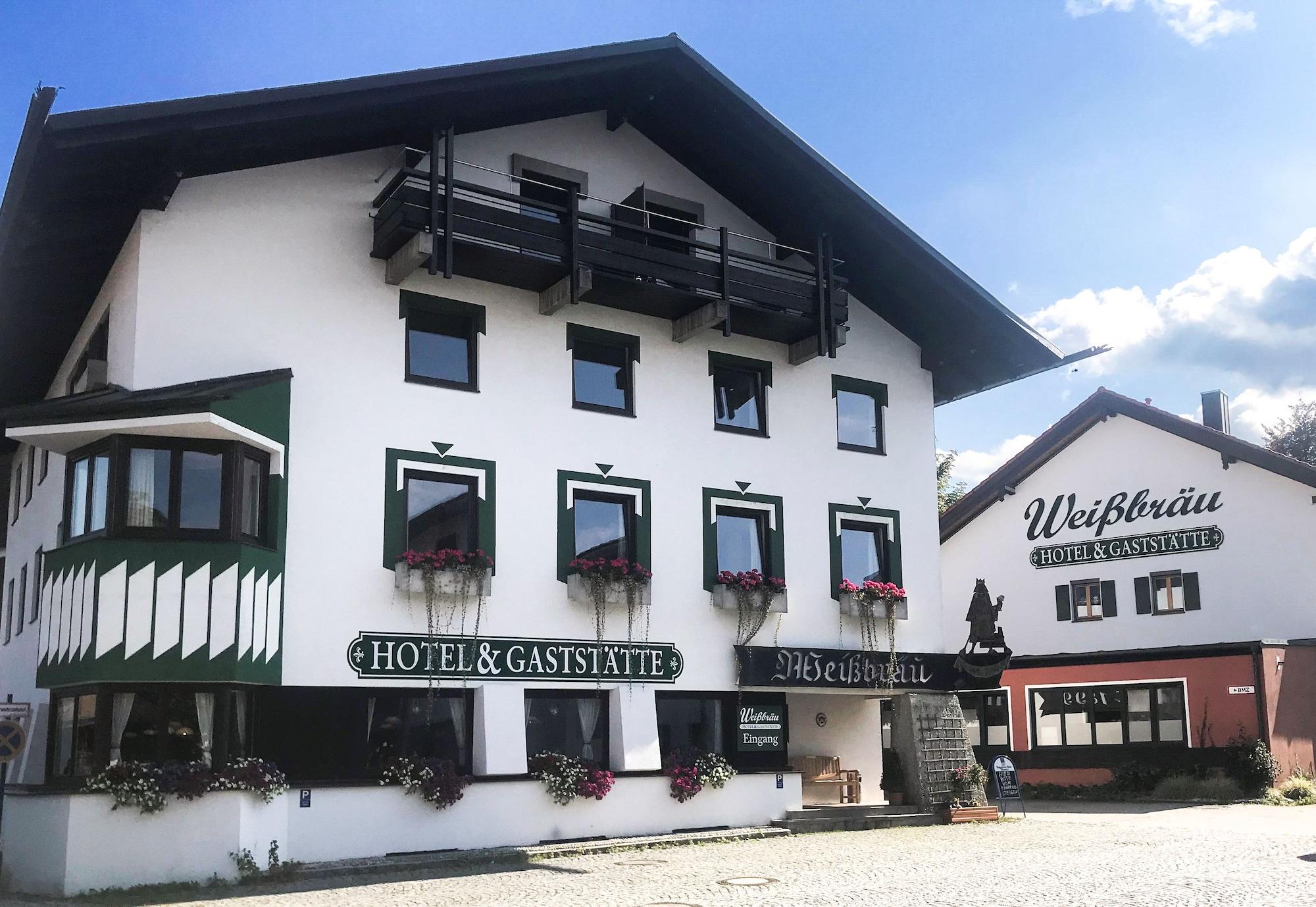 Hotel Weissbraeu اوبرهاشتنغ المظهر الخارجي الصورة